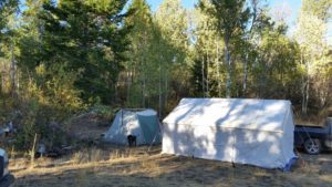canvas tent for camping