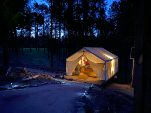 south dakota air bnb tent