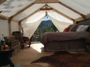 south dakota air bnb tent
