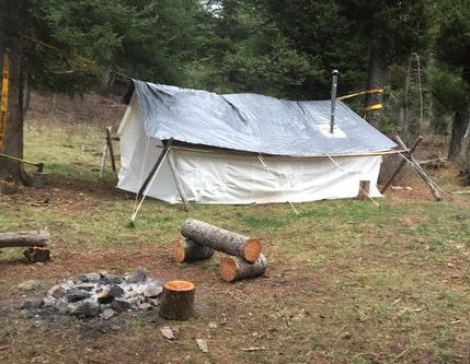 civil war tent