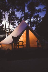 Can you live in a tent?