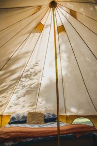 Can you live in a bell tent?