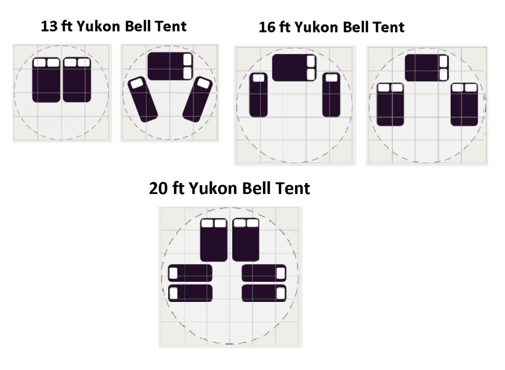 bell tent sleeping capacity