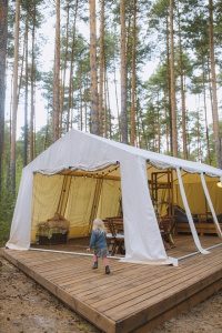 buying a large group tent