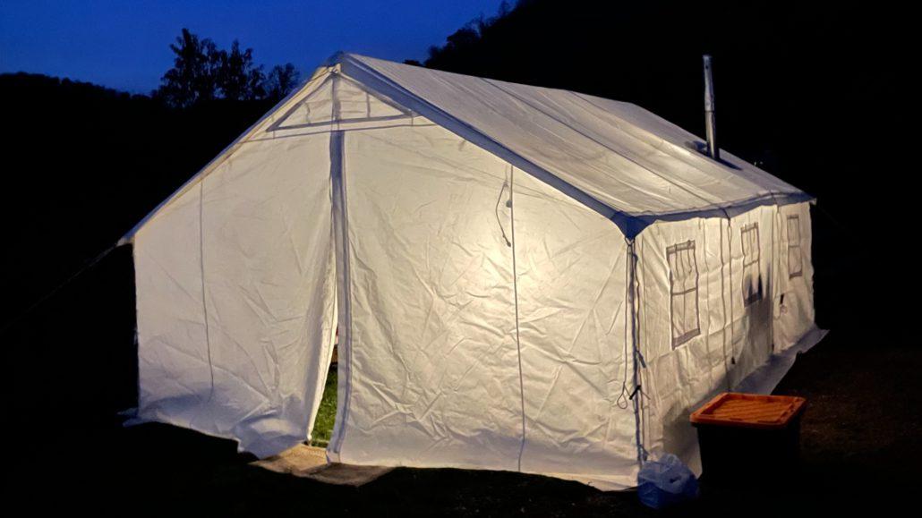  large canvas tent