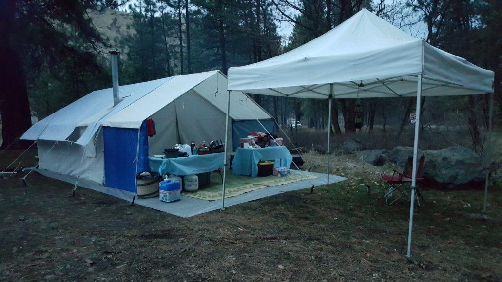 canvas tents with stoves for sale