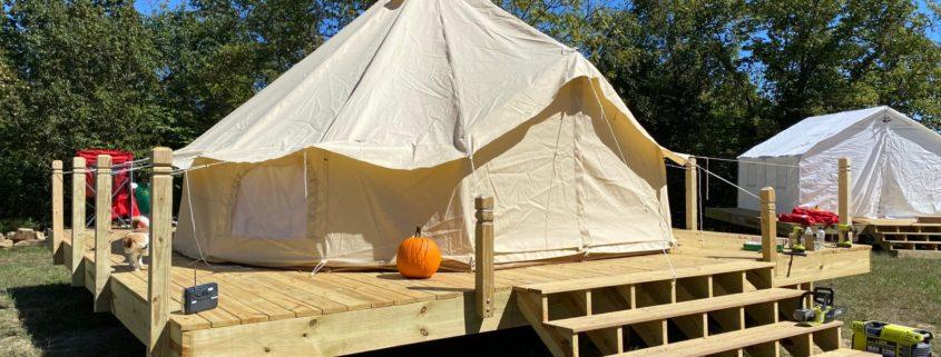 what is a canvas wall tent
