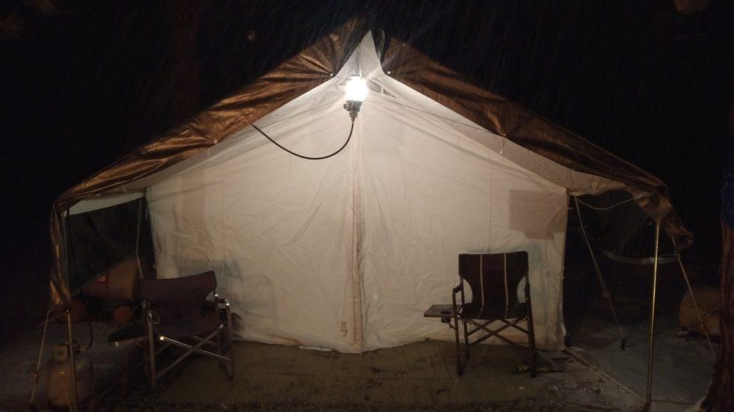 canvas vs polyester tents