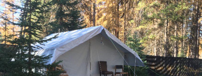 canvas wall tents with windows