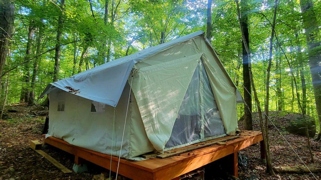 how to waterproof a canvas tent