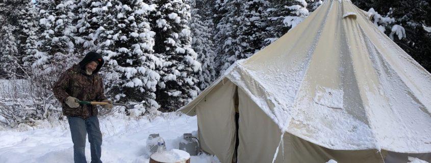 canvas tents with awnings