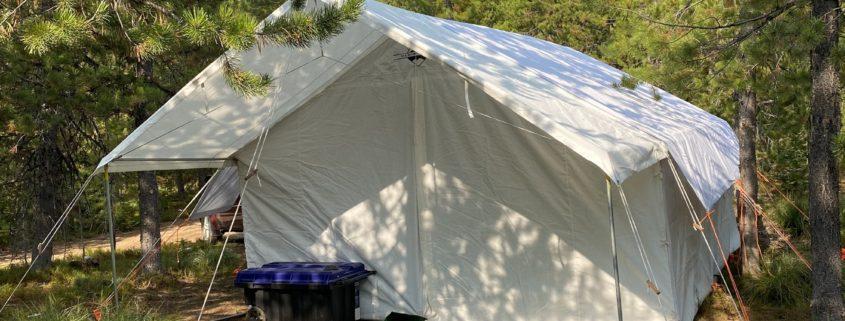 canvas vs polyester tents