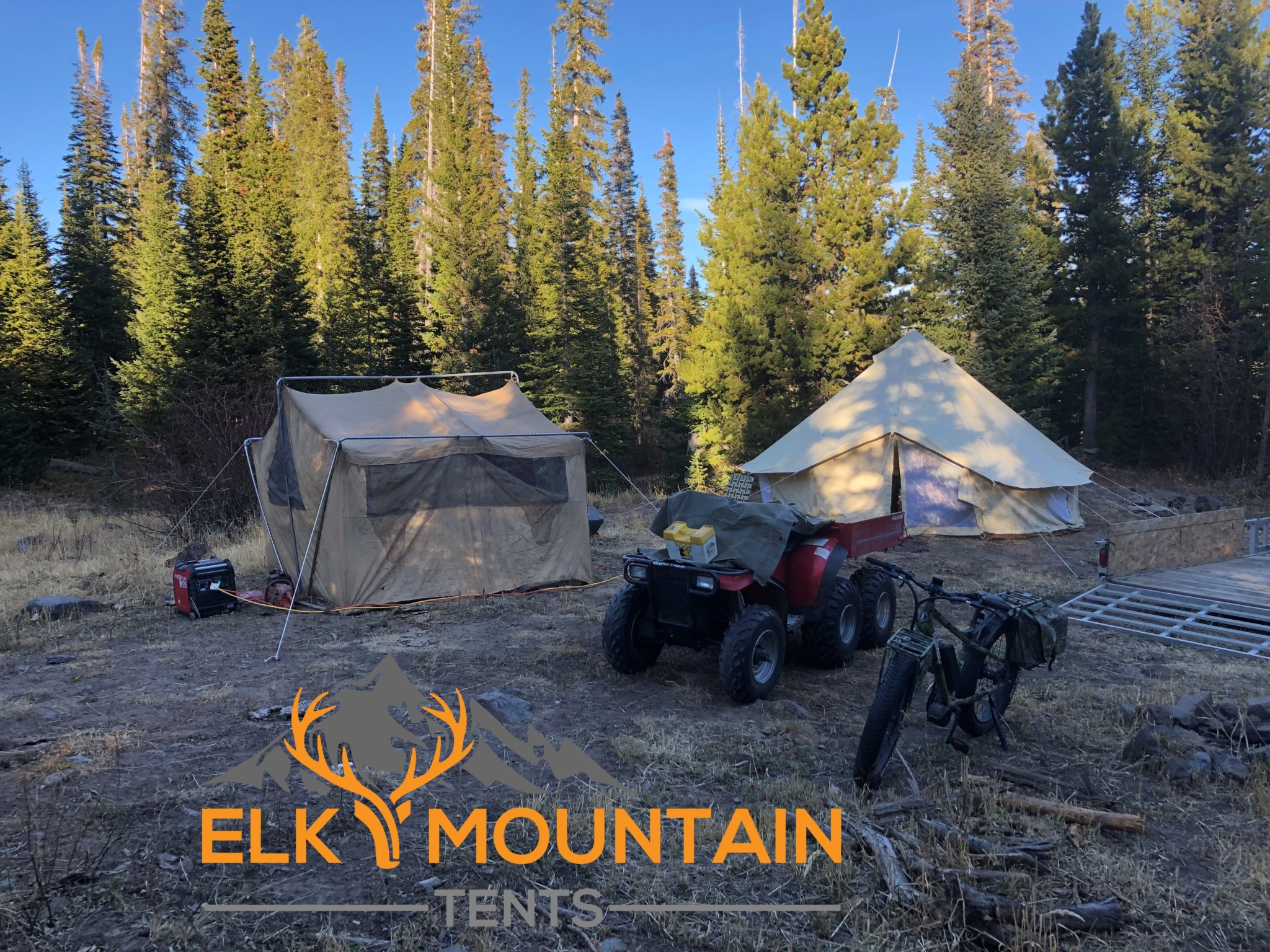 How to Set Up Your Canvas Tent - Elk Mountain Tents