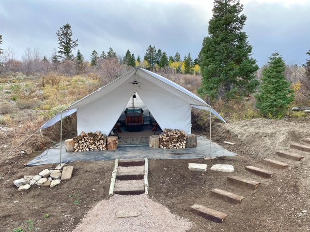 Montana canvas cabin outlet tent