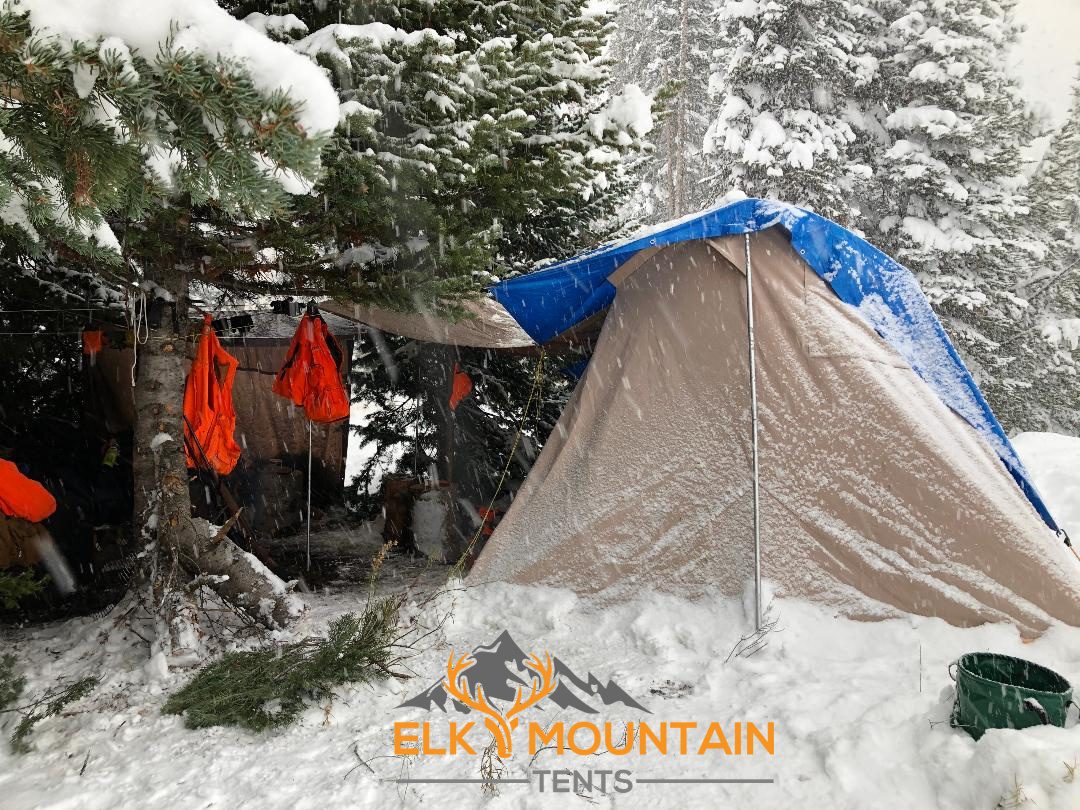 Cabela's winter outlet tent